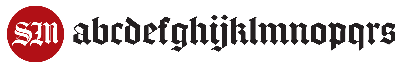 el sol de México custom typeface preview